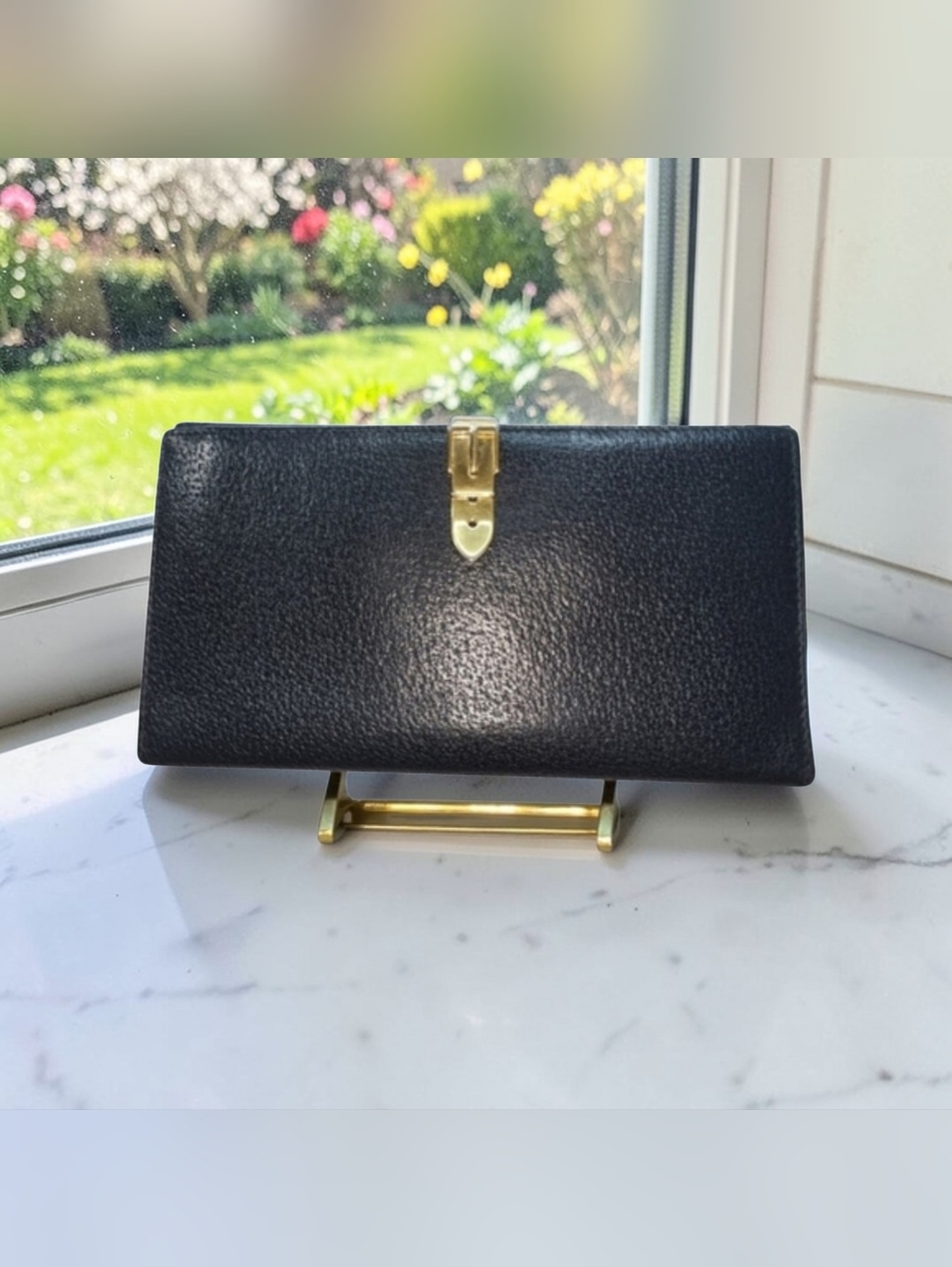 Gucci Vintage Sylvie Leather Long Continental Wallet 